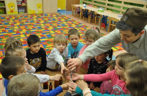 Sanitariuszka w przedszkolu - 29.04.2019r.